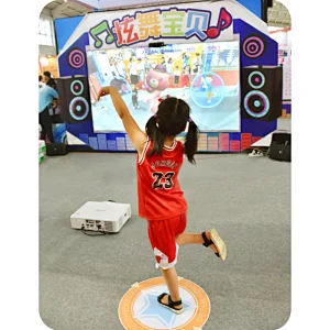 interactive projection dancing games