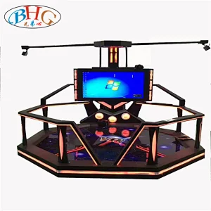 shooting game walking space platform