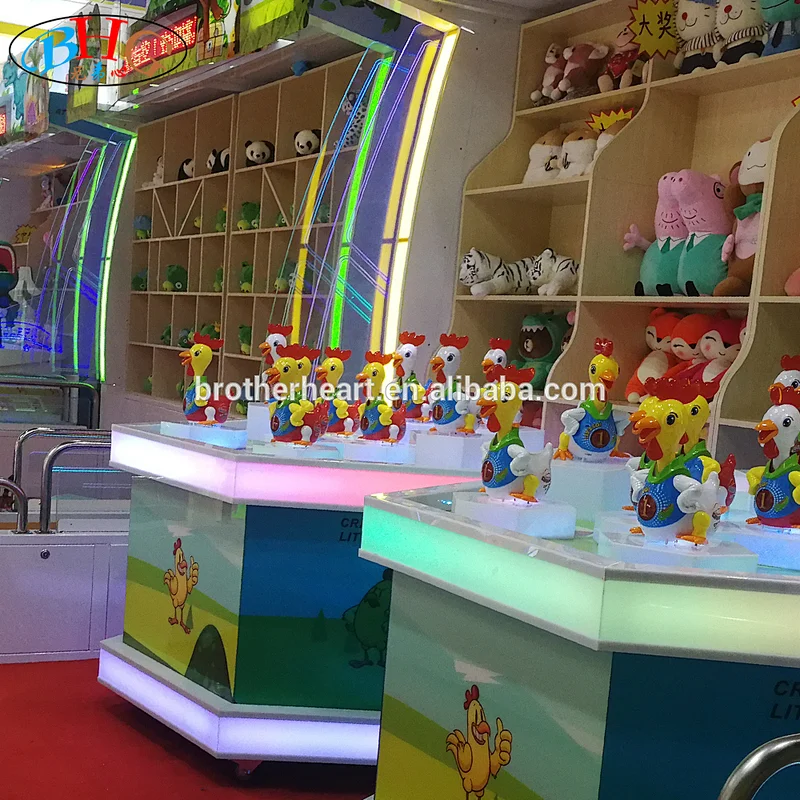 hot sale indoor and outdoor carnival booth game-crazy little chicken