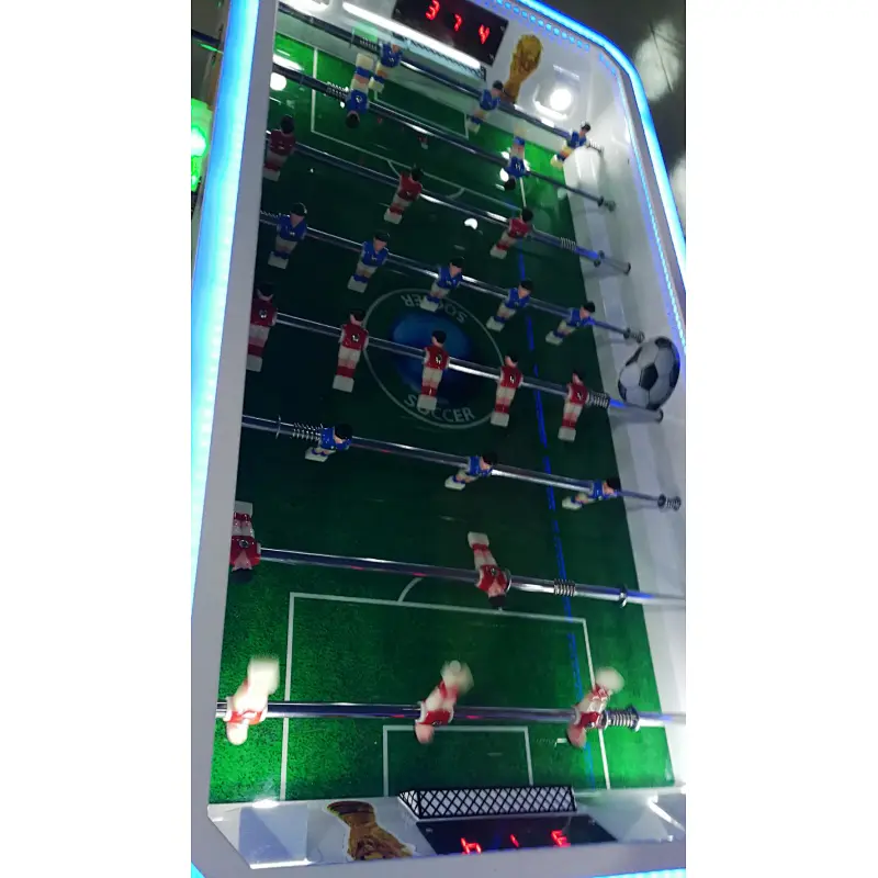automatic football table coin pusher machine