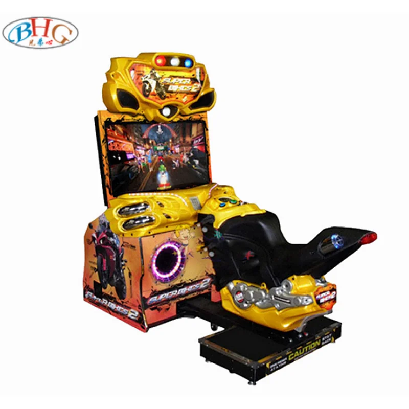 simulator racing car game machine