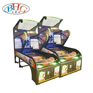 coin operated street basketball shooting game