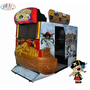 coin operated gun shooting game