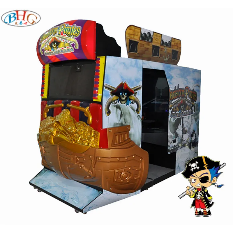 coin operated gun shooting game