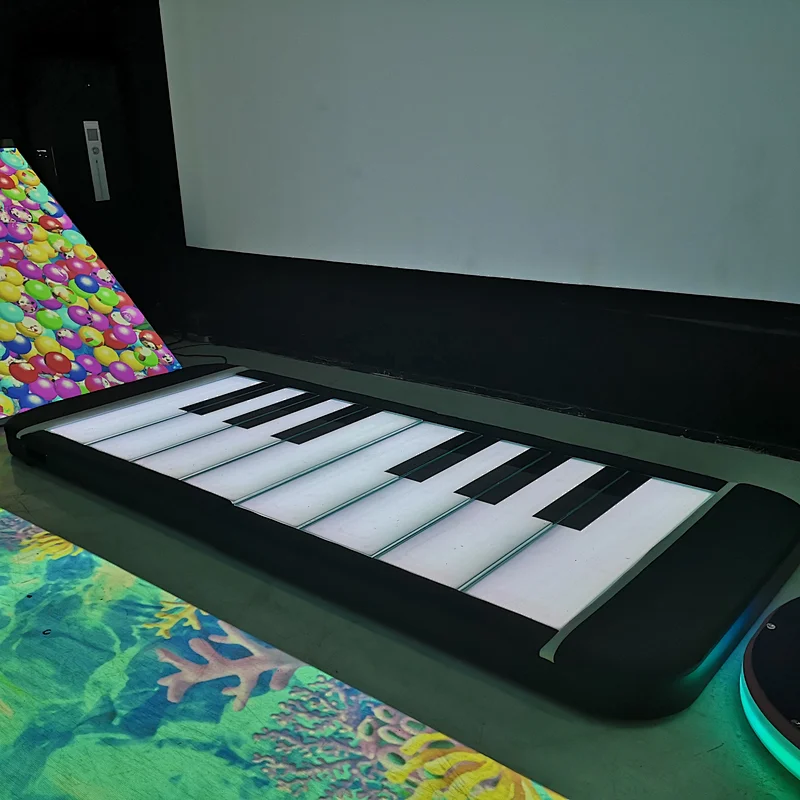 2020款室内外互动地板钢琴与互动音乐钢琴地板游戏