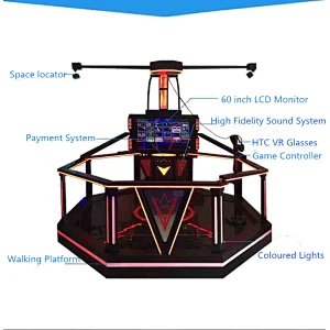 shooting game walking space platform