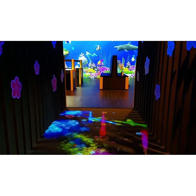 interactive floor projection games