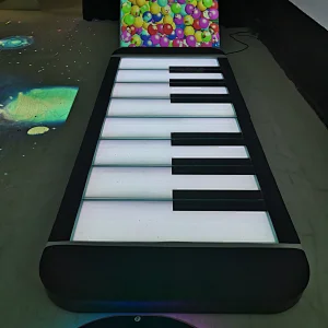 piano interactive floor projection games