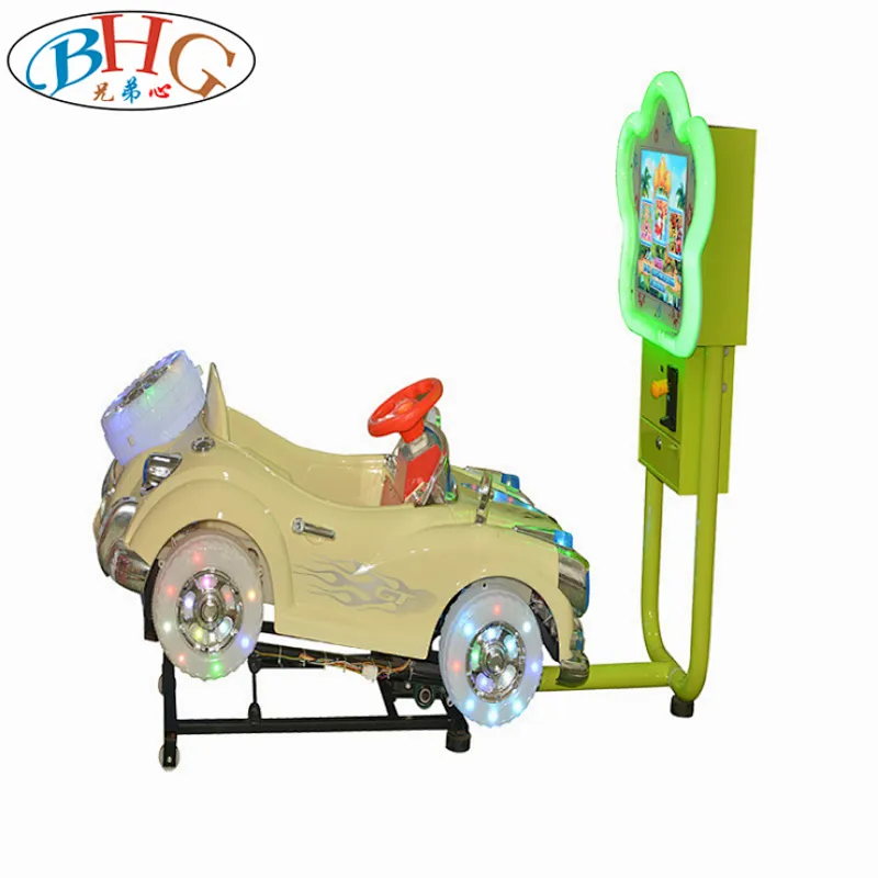 coin operated car racing game machine
