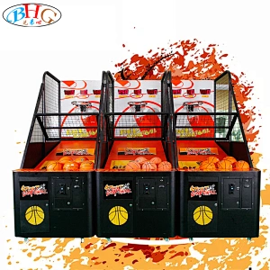 electronic basketball machine