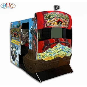 coin operated gun shooting game