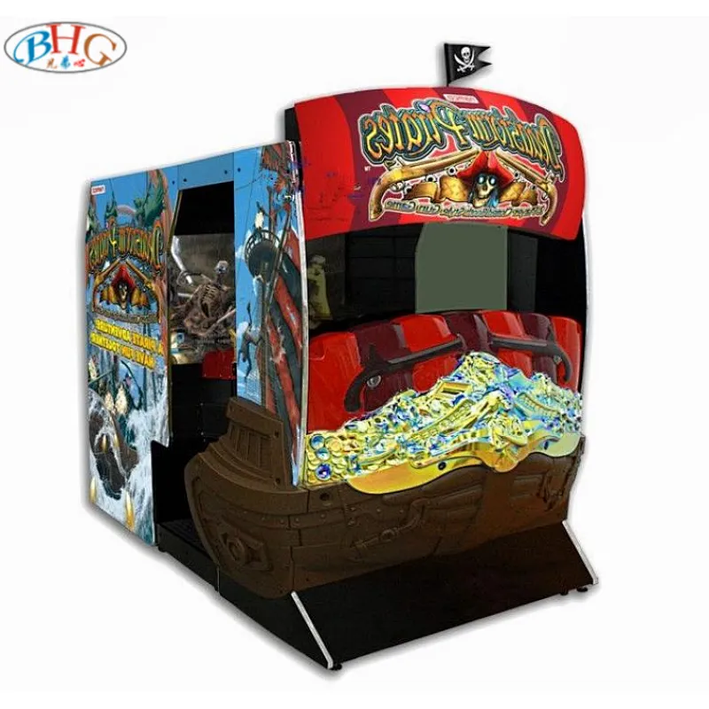 coin operated gun shooting game