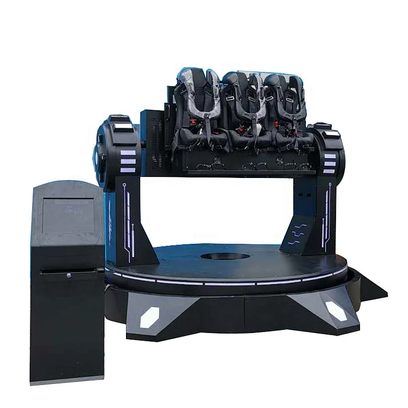 9d vr rotation chair flight simulator