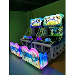crazy water shooting arcade game machine