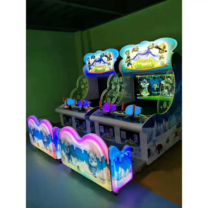 crazy water shooting arcade game machine