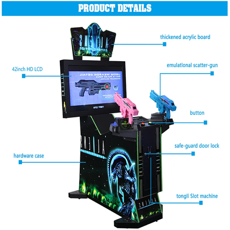 shooting simulator game machine