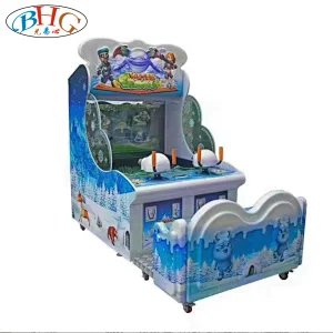 crazy water shooting arcade game machine