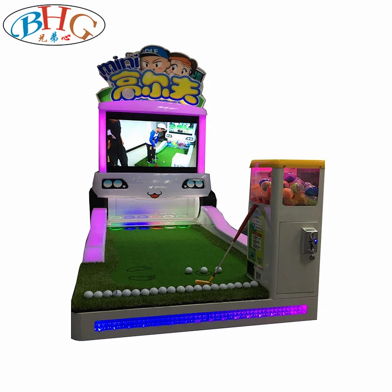mini golf game machine