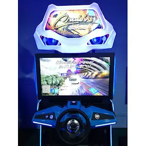 coin operated driving arcade game
