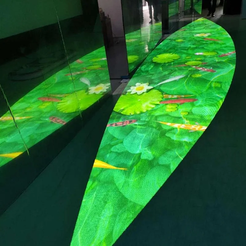 3d effect interactive projection game