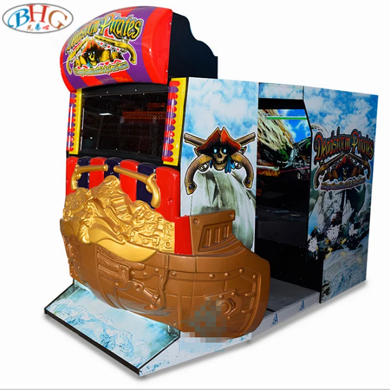 coin operated gun shooting game