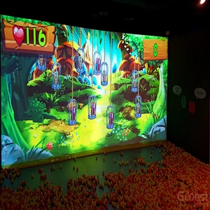 interactive smash ball game