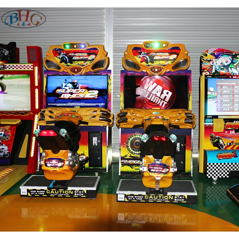 simulator racing car arcade game machine