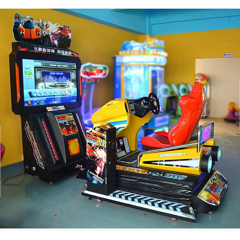 arcade racing machine amusement