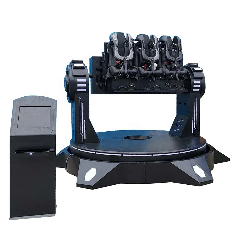 9d vr rotation chair flight simulator