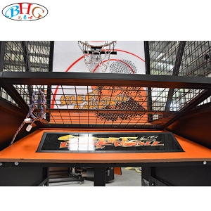 electronic basketball machine