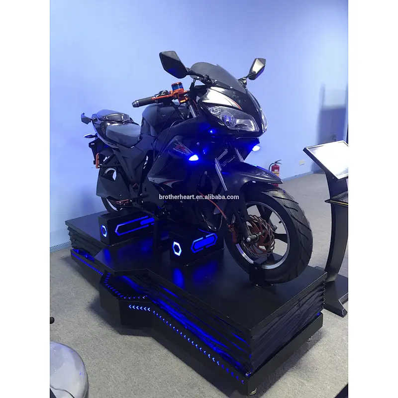 2020最新真正电动摩托赛车设备vr驾驶摩托车模拟驾驶