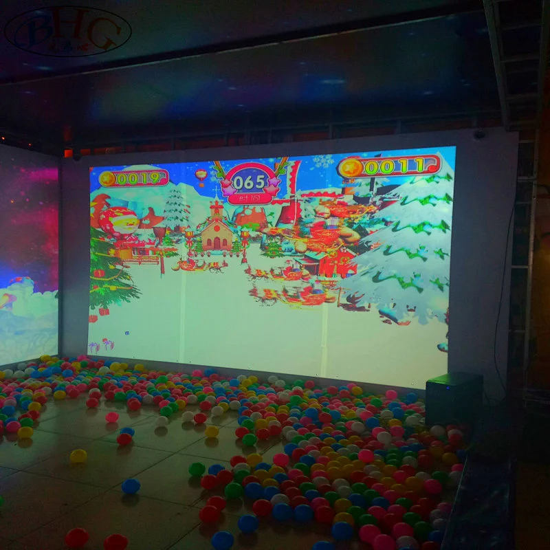 interactive projection for advertising