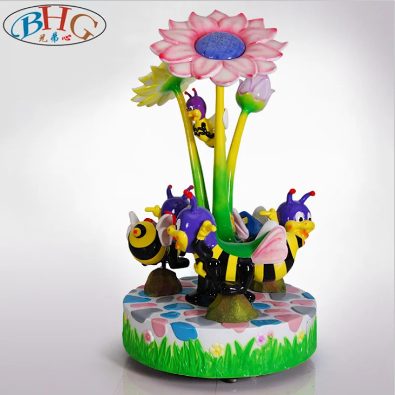 kiddie carousel horse ride