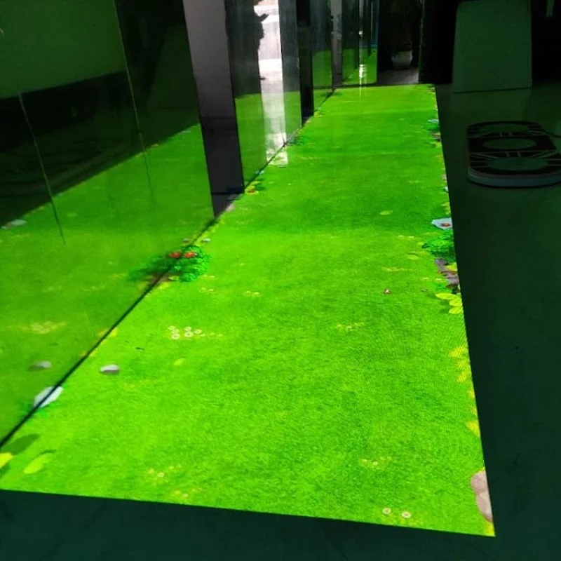 3d effect interactive projection game