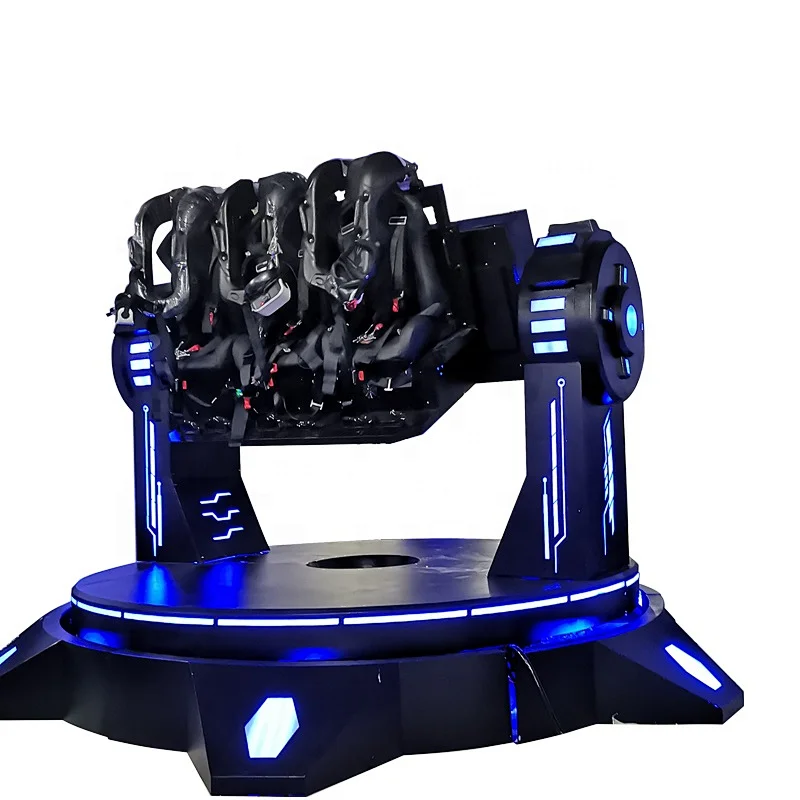 9d vr rotation chair flight simulator