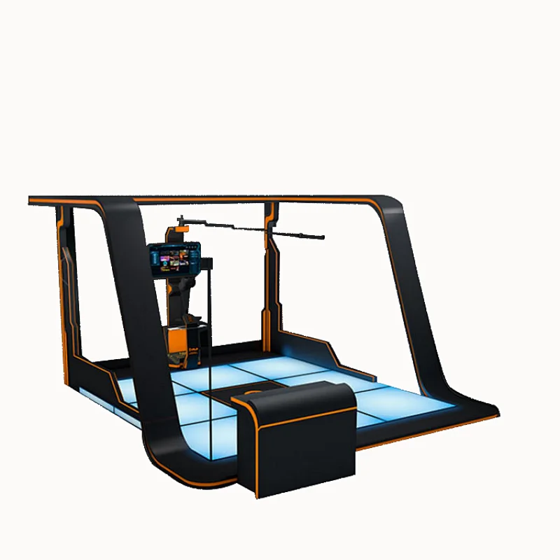walking space platform for theme park
