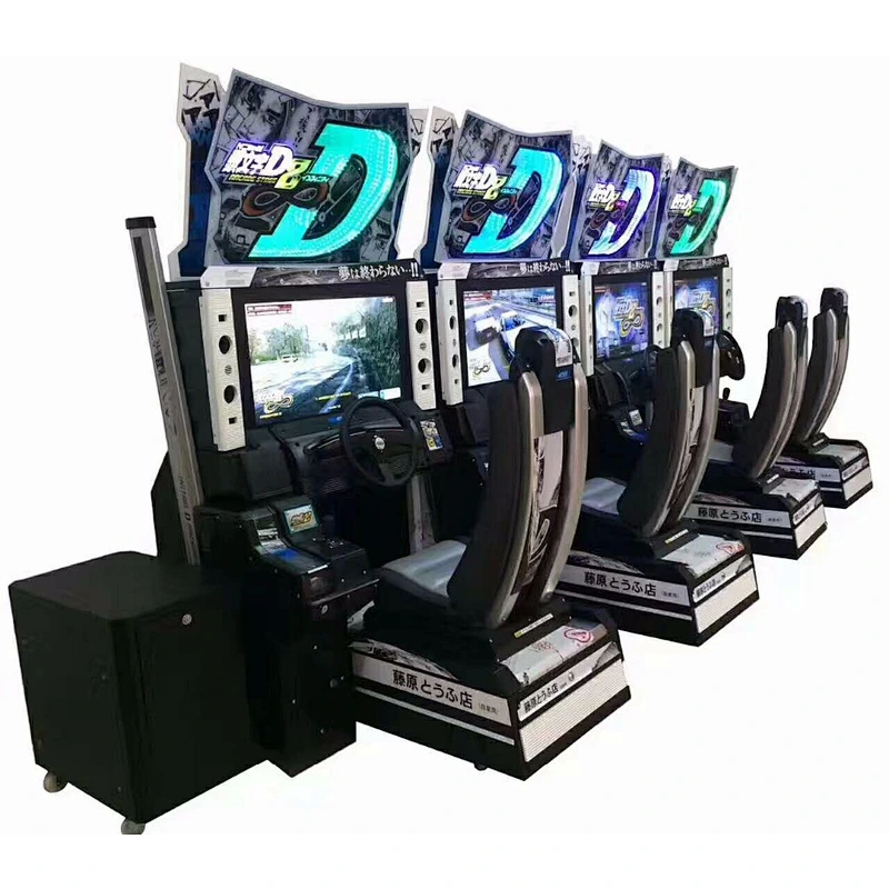 arcade racing car coin machine