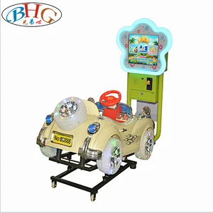 coin operated car racing game machine