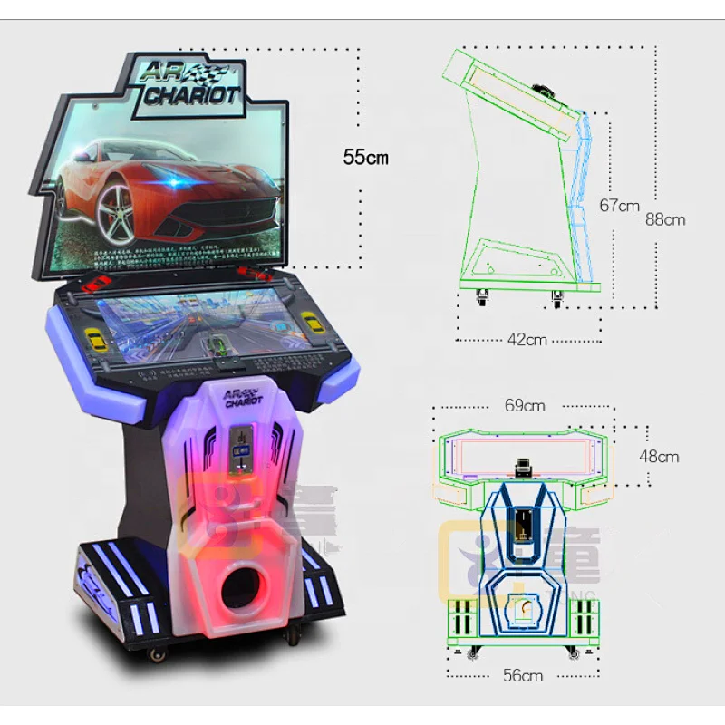 coin operated machine racing simulator