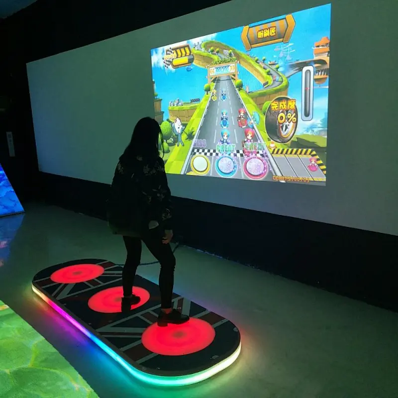 interactive projection floor game for children