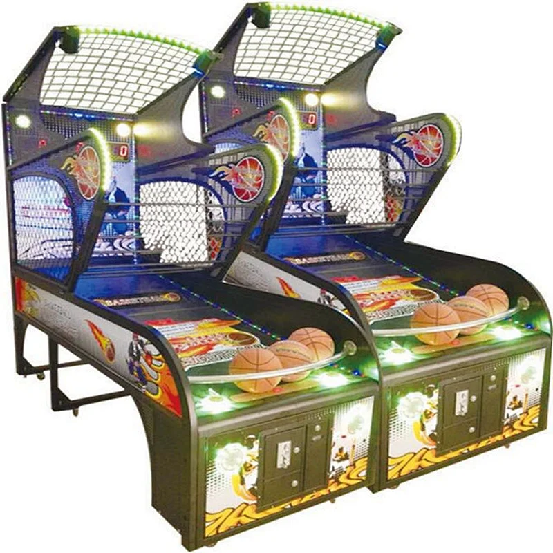 coin operated street basketball shooting game