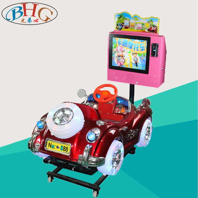 kids car racing game machine