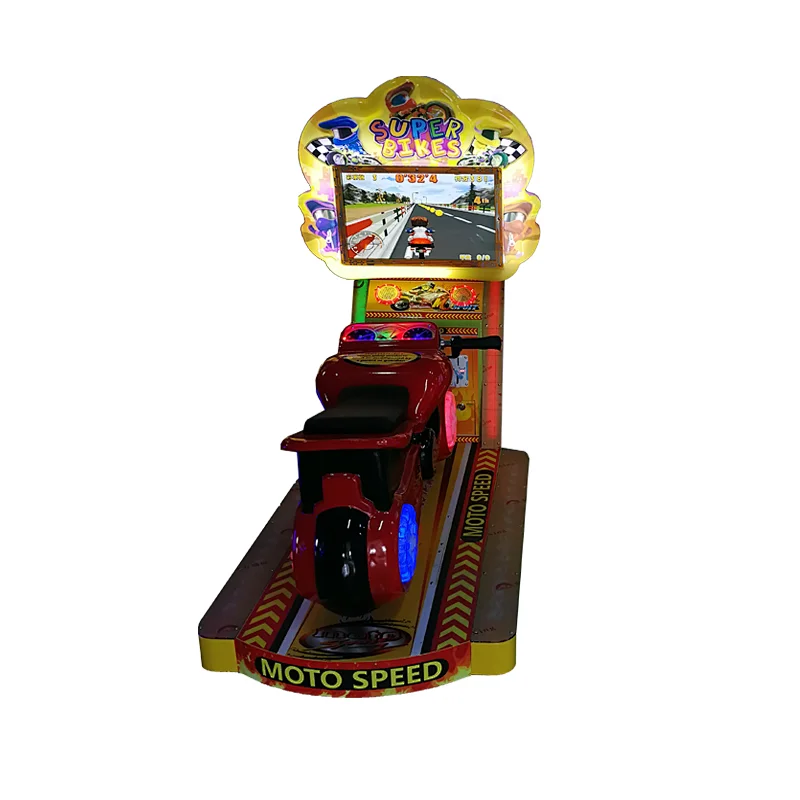 kids racing car game machine