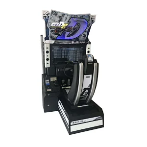 coin operated car racing simulator