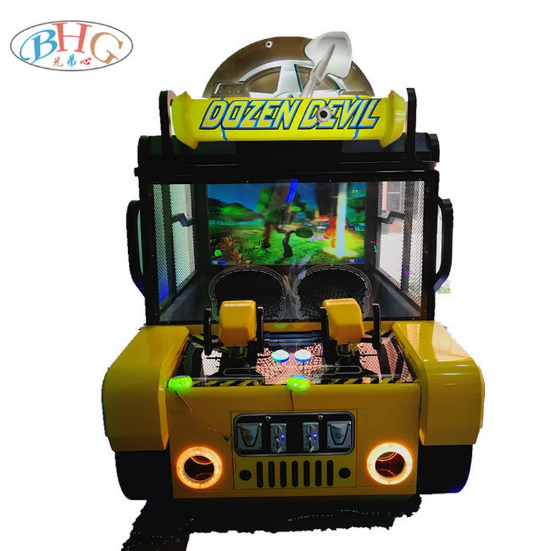 arcade shooting ball game machine