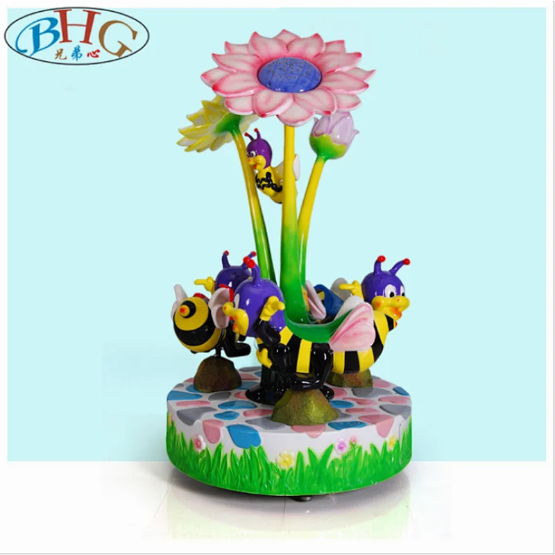 kiddie carousel horse ride