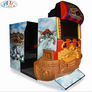 coin operated gun shooting game