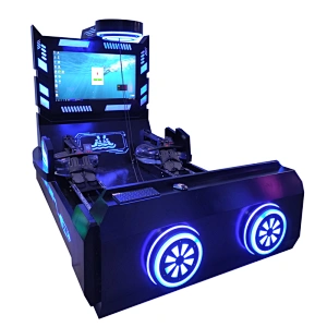 9D virtual reality indoor rafting simulator