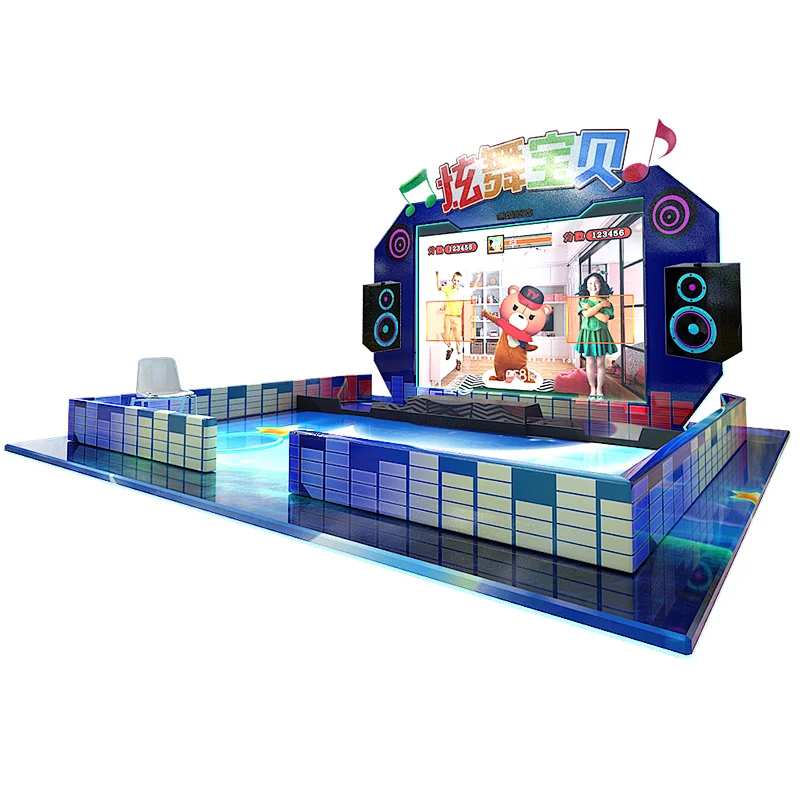 interactive projection dancing games