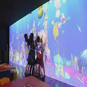 interactive projection wall art painting